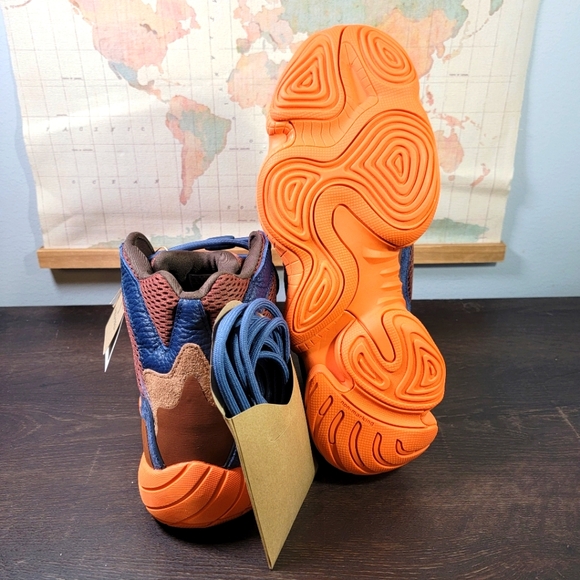 BRAND NEW Adidas Yeezy 500 High Tactile Orange Men's Size 12.0 - Picture 7 of 7